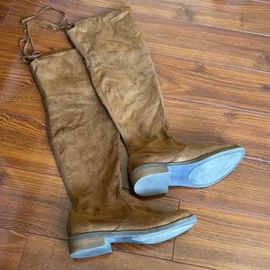 Over The Knee Brown Boots